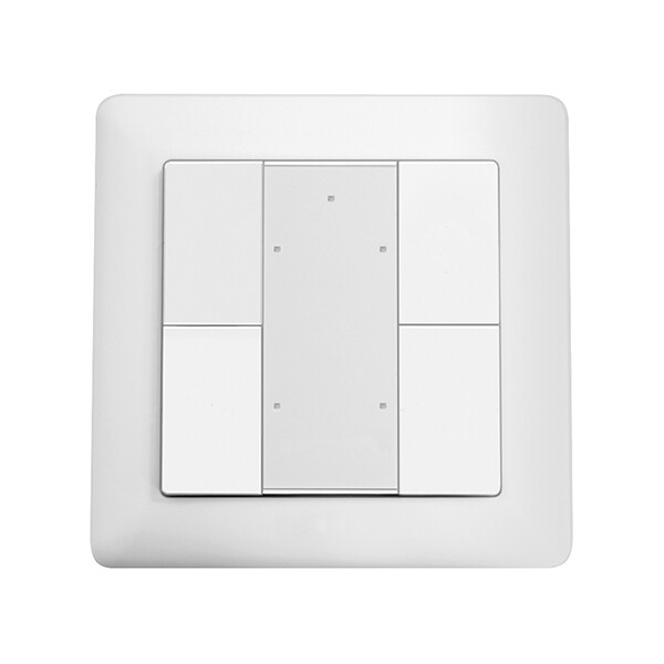 DIMMER PUSH BUTTON X4 DALI-2 WH