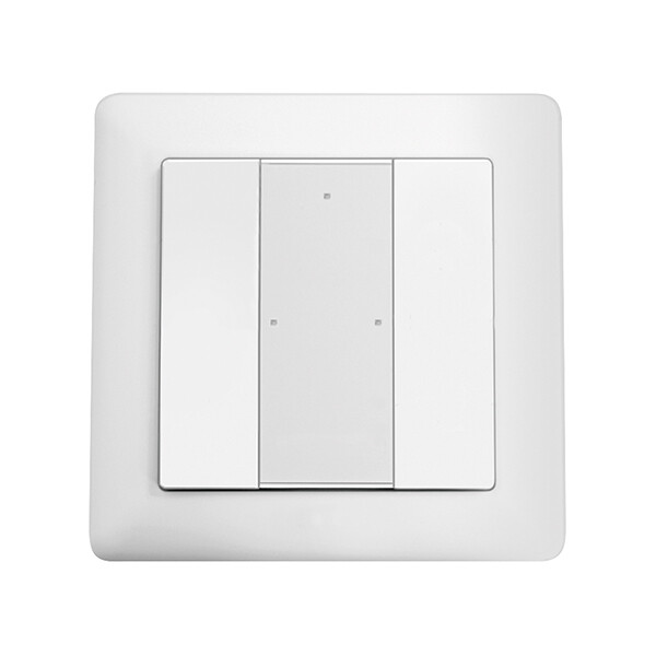 DIMMER PUSH BUTTON X2 DALI-2 WH