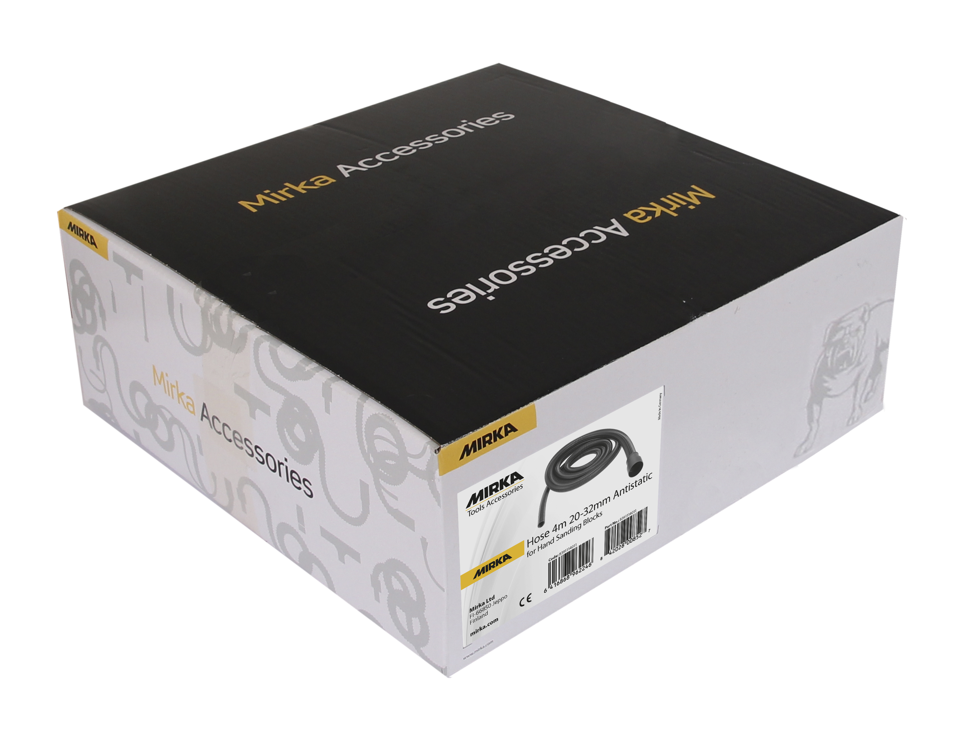 mirka Dammslang mirka för slipstöd 4m 20-32mm antistatic