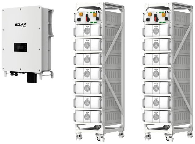 AKUKOMPLEKT SOLAX AELIO SPLIT 201 kWh 60kW HÜBRIIDIGA