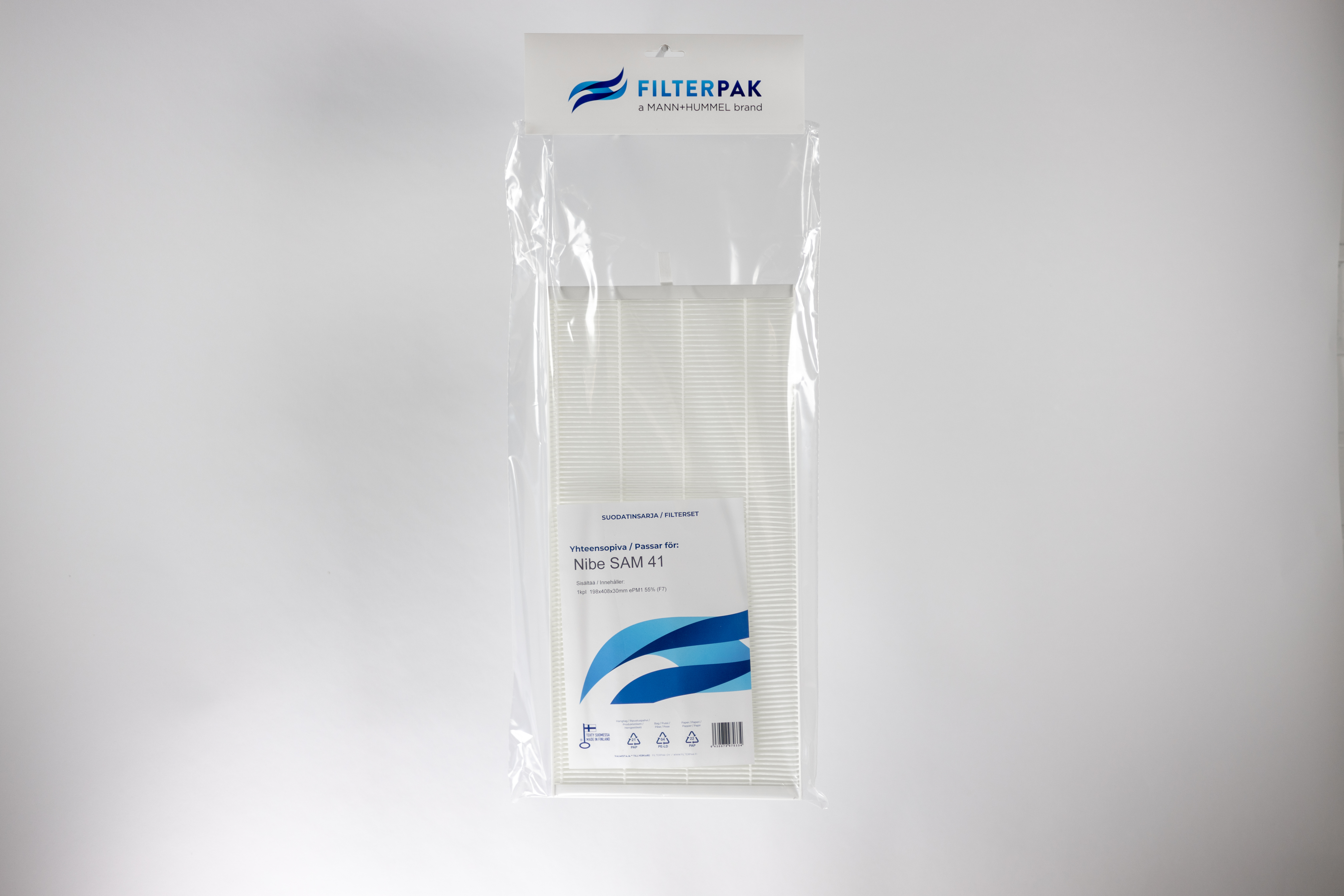 SUODATINPAKKAUS FILTERPAK NIBE SAM 41