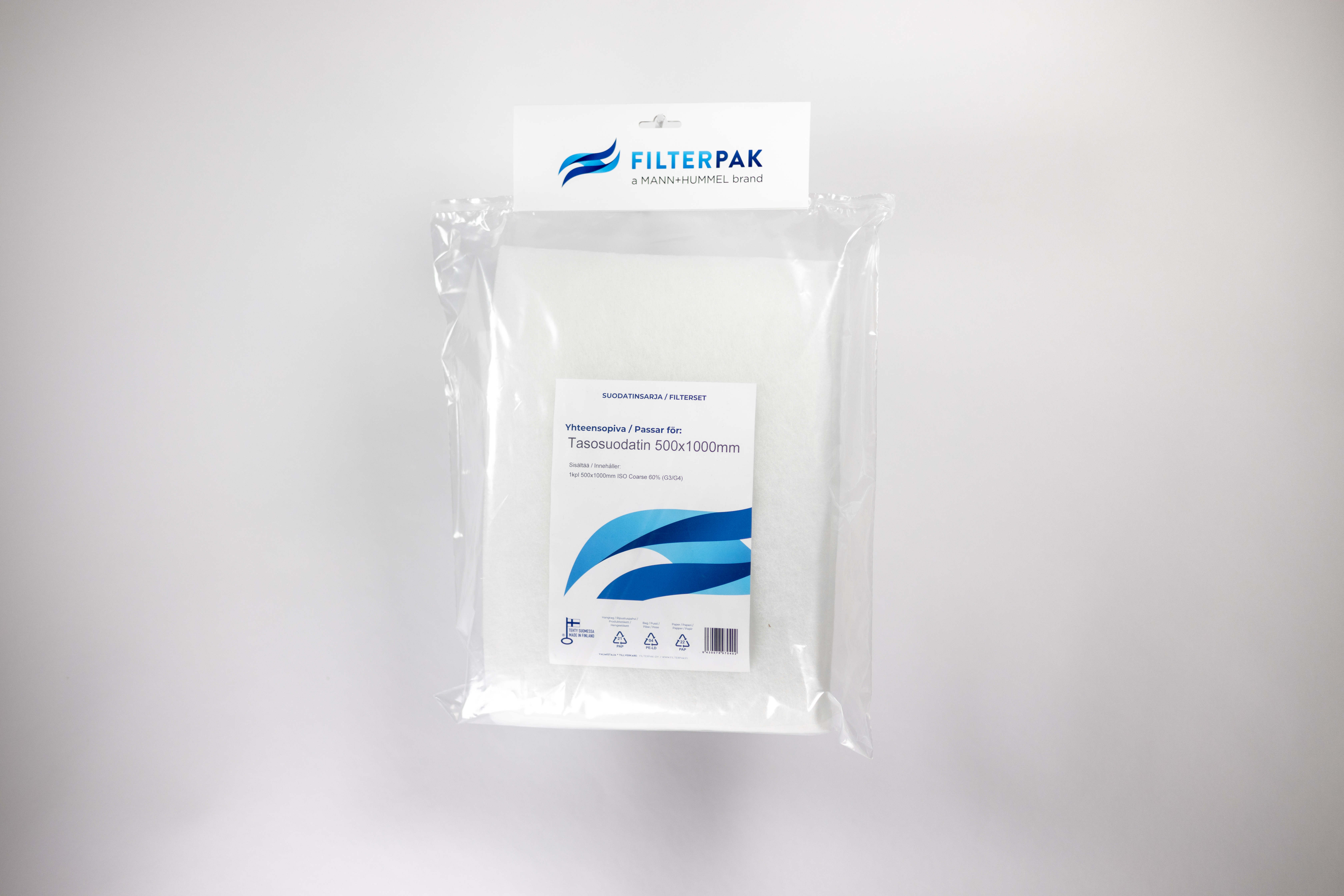 FILTER FILTERPAK PLANE FILTER 500x1000mm Coarse
