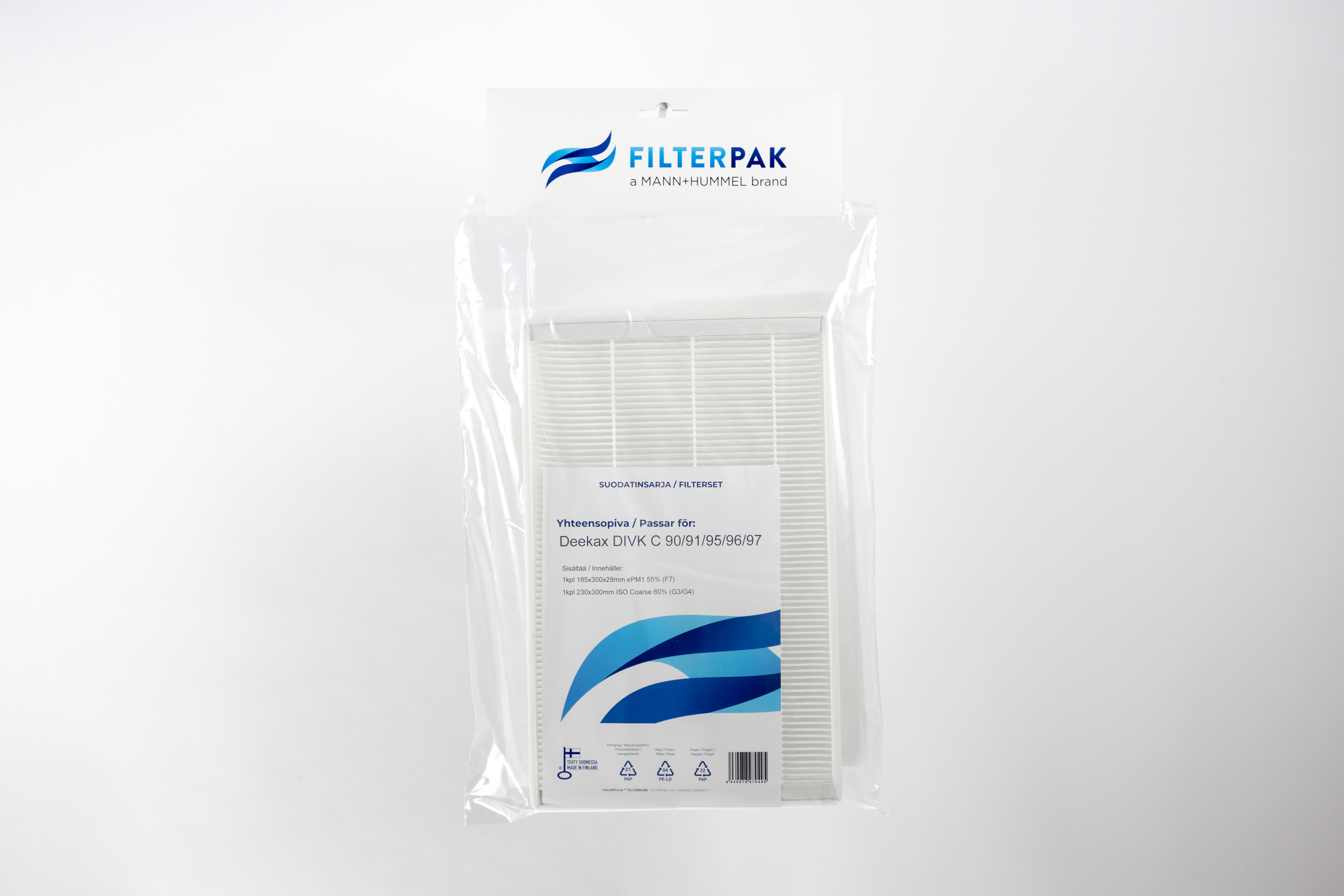 SUODATINPAKKAUS FILTERPAK DEEKAX DIVK C 90/91/95/96/97