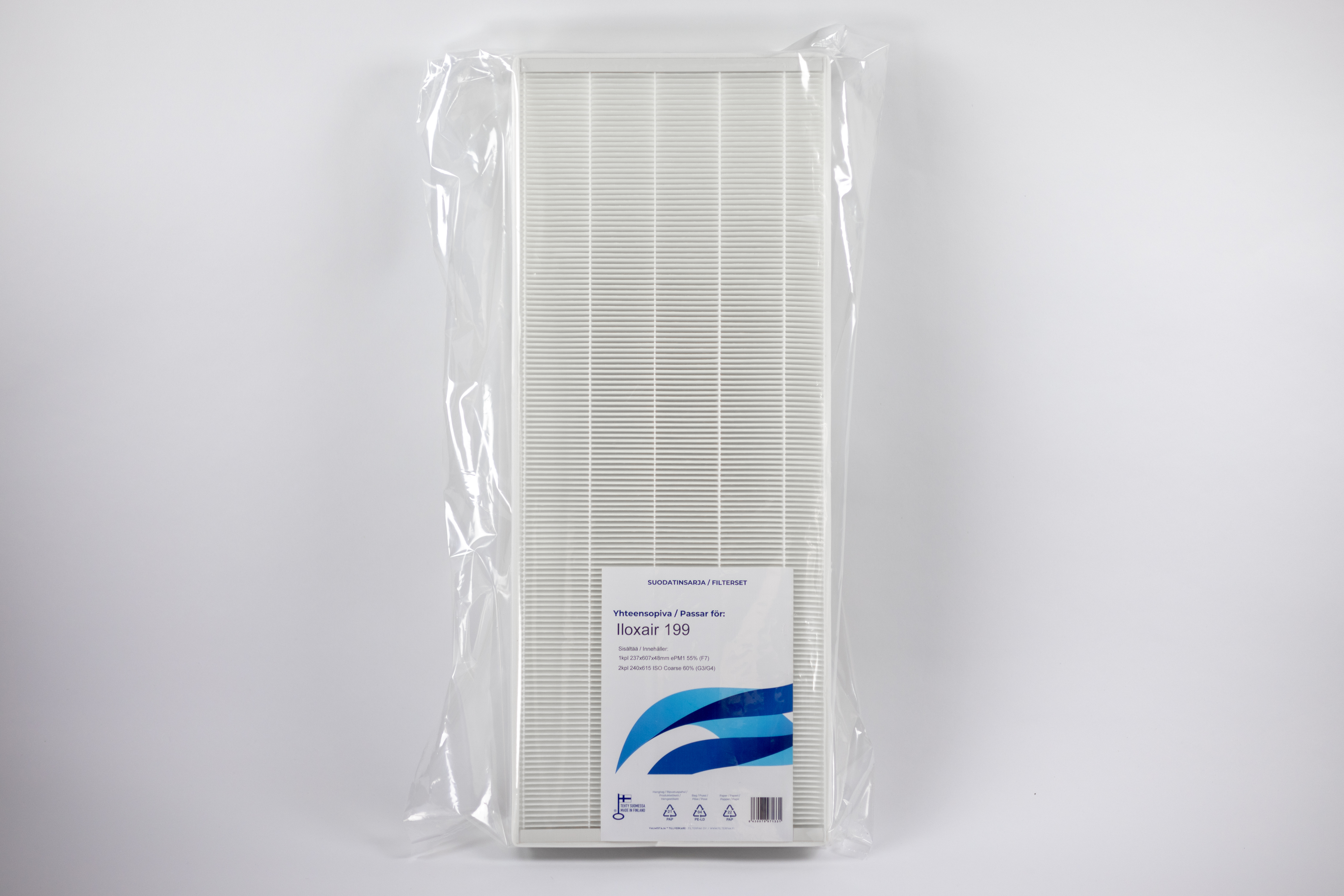 SUODATINPAKKAUS FILTERPAK ILOXAIR 199