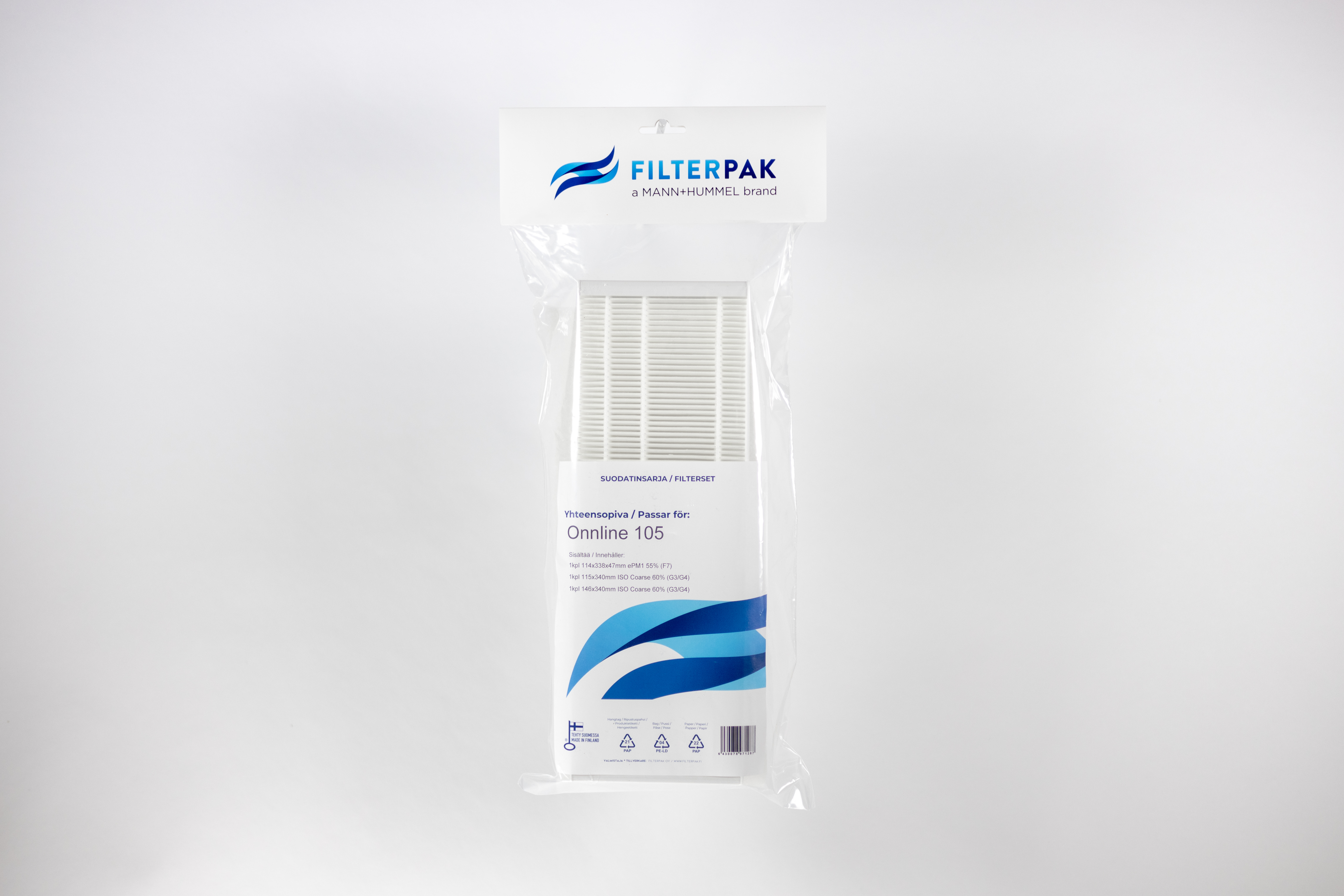 SUODATINPAKKAUS FILTERPAK ONNLINE 105