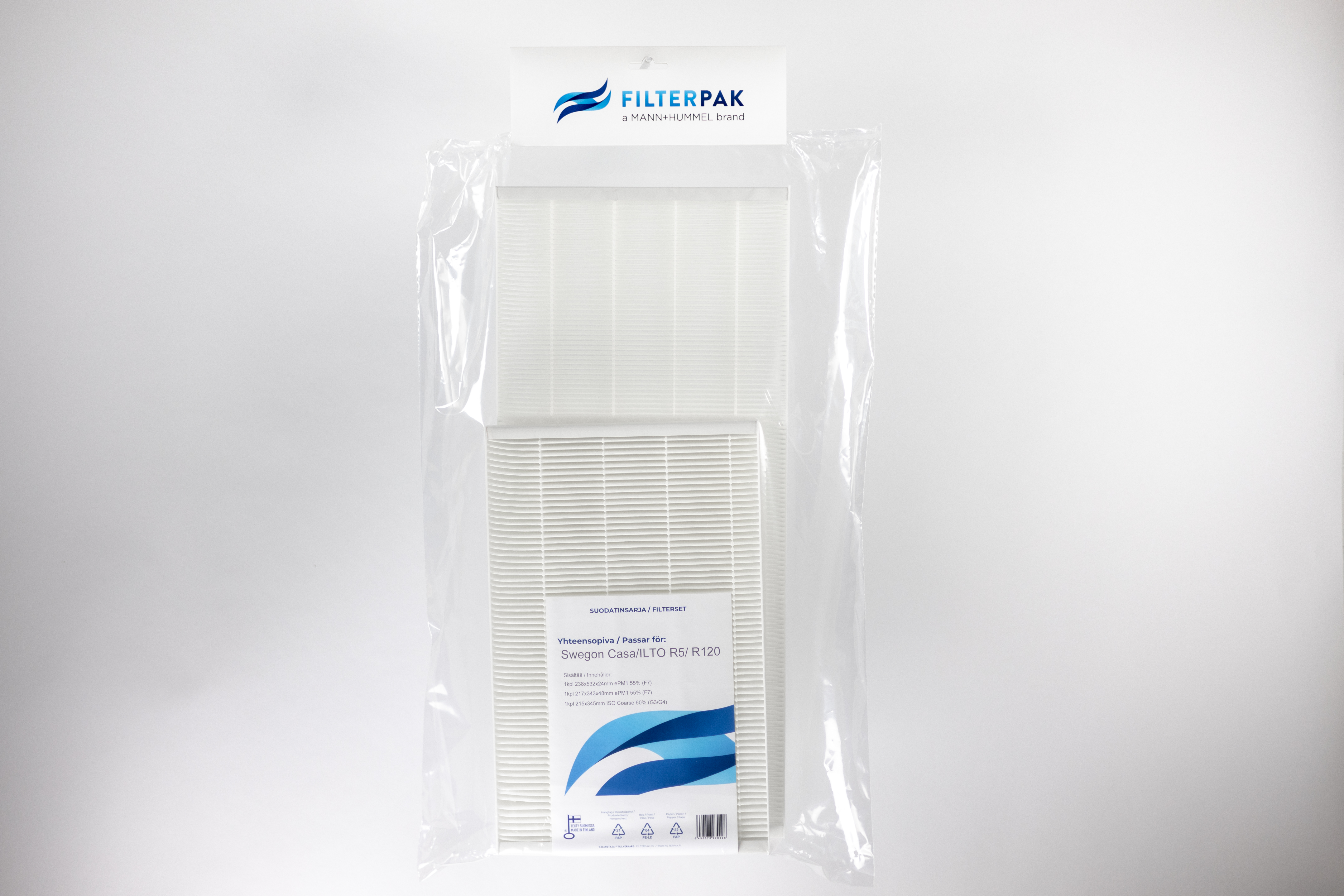 FILTER PACK FILTERPAK SWEGON CASA/ILTO R5/ R120