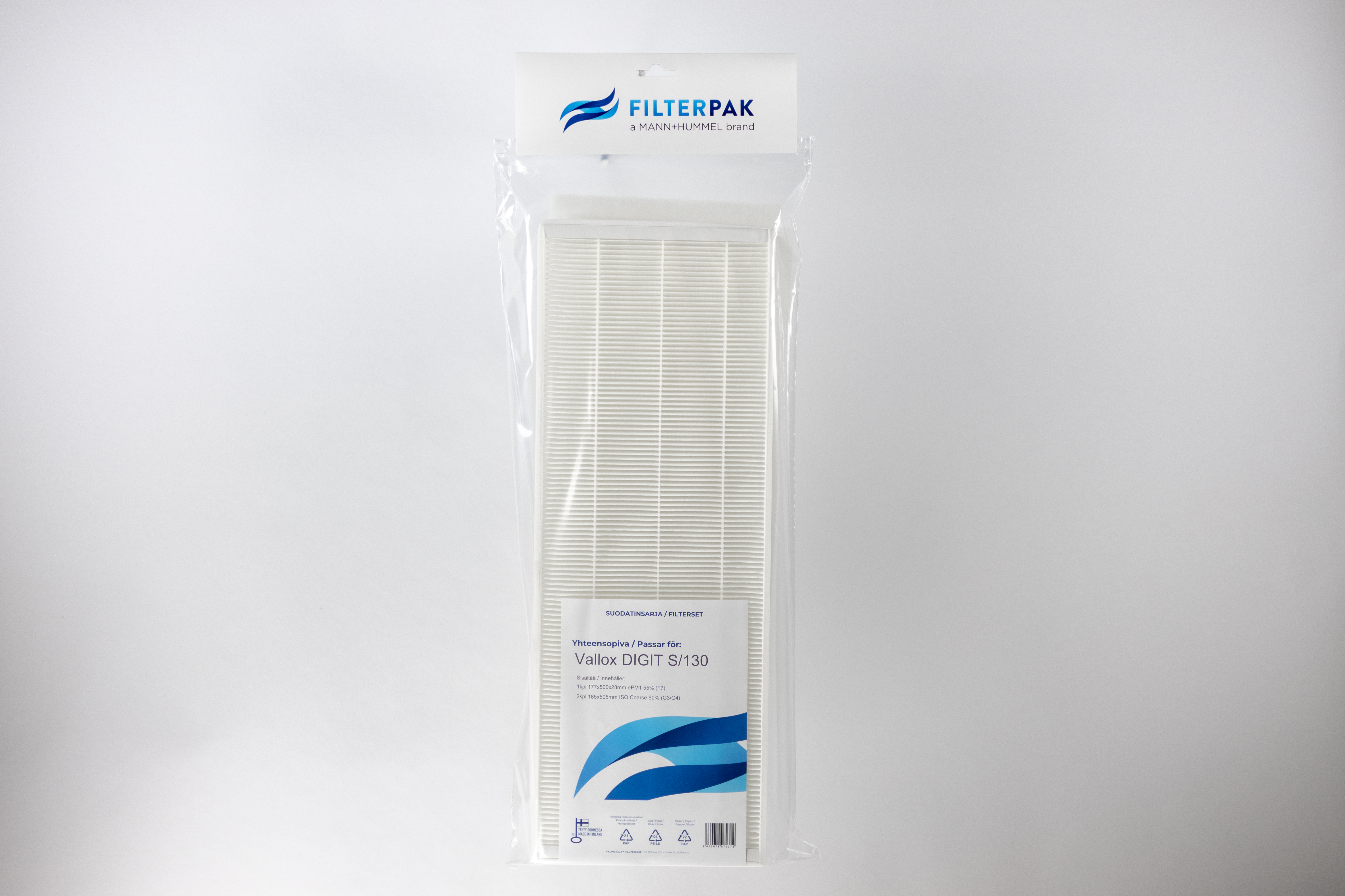 SUODATINPAKKAUS FILTERPAK VALLOX DIGIT S/130 NRO 5