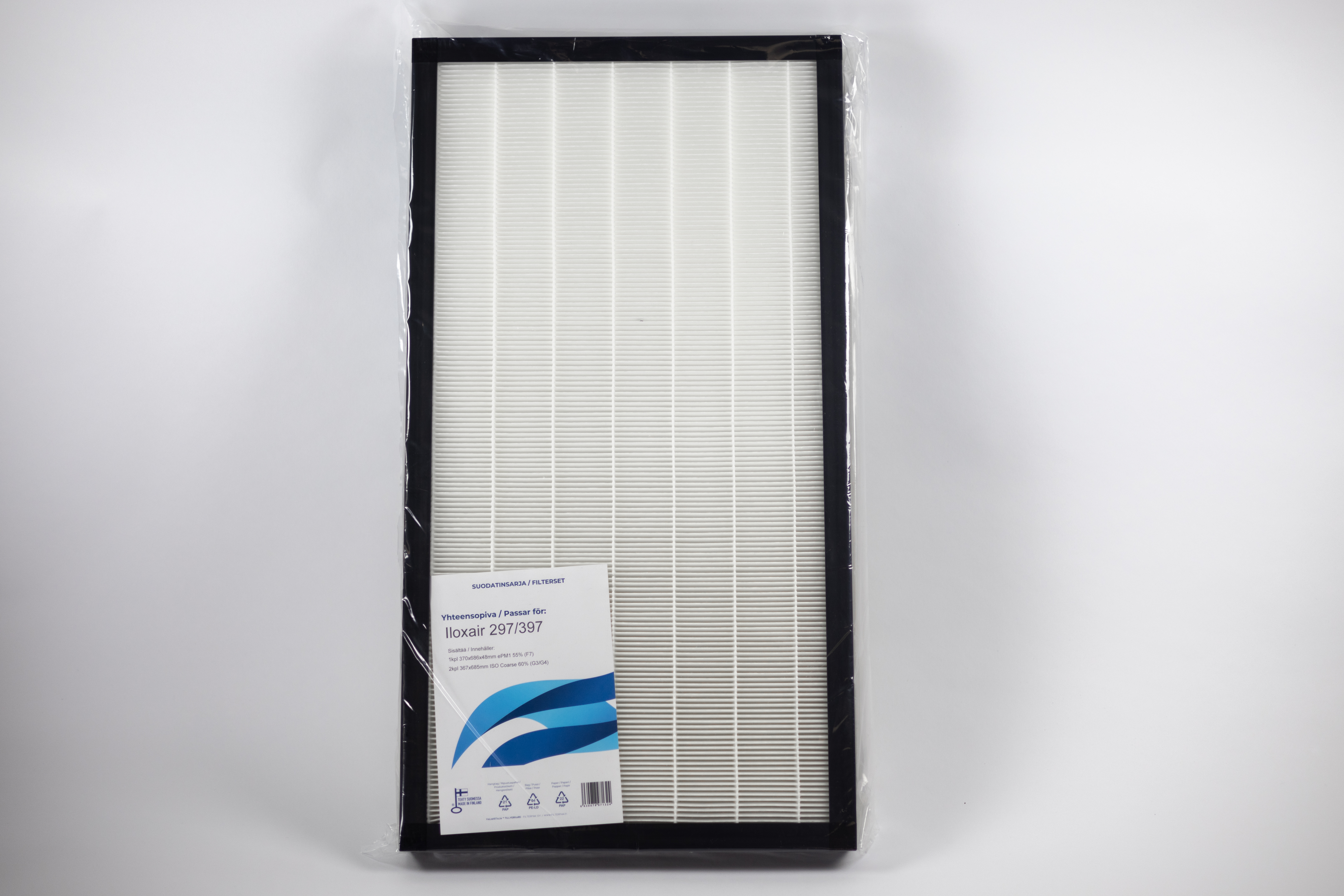 SUODATINPAKKAUS FILTERPAK ILOXAIR 297/397