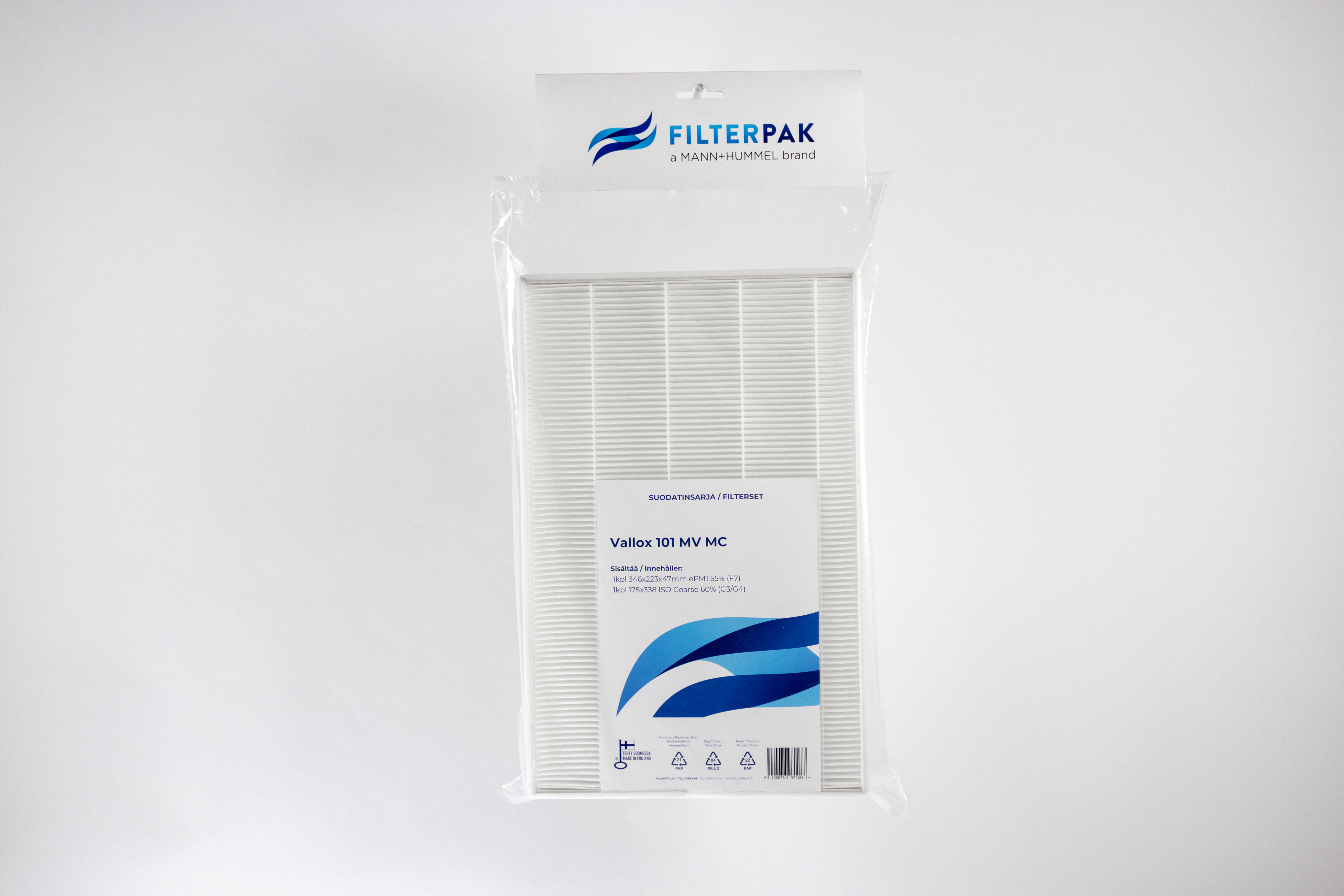 SUODATINPAKKAUS FILTERPAK VALLOX 101 MV MC NRO 31