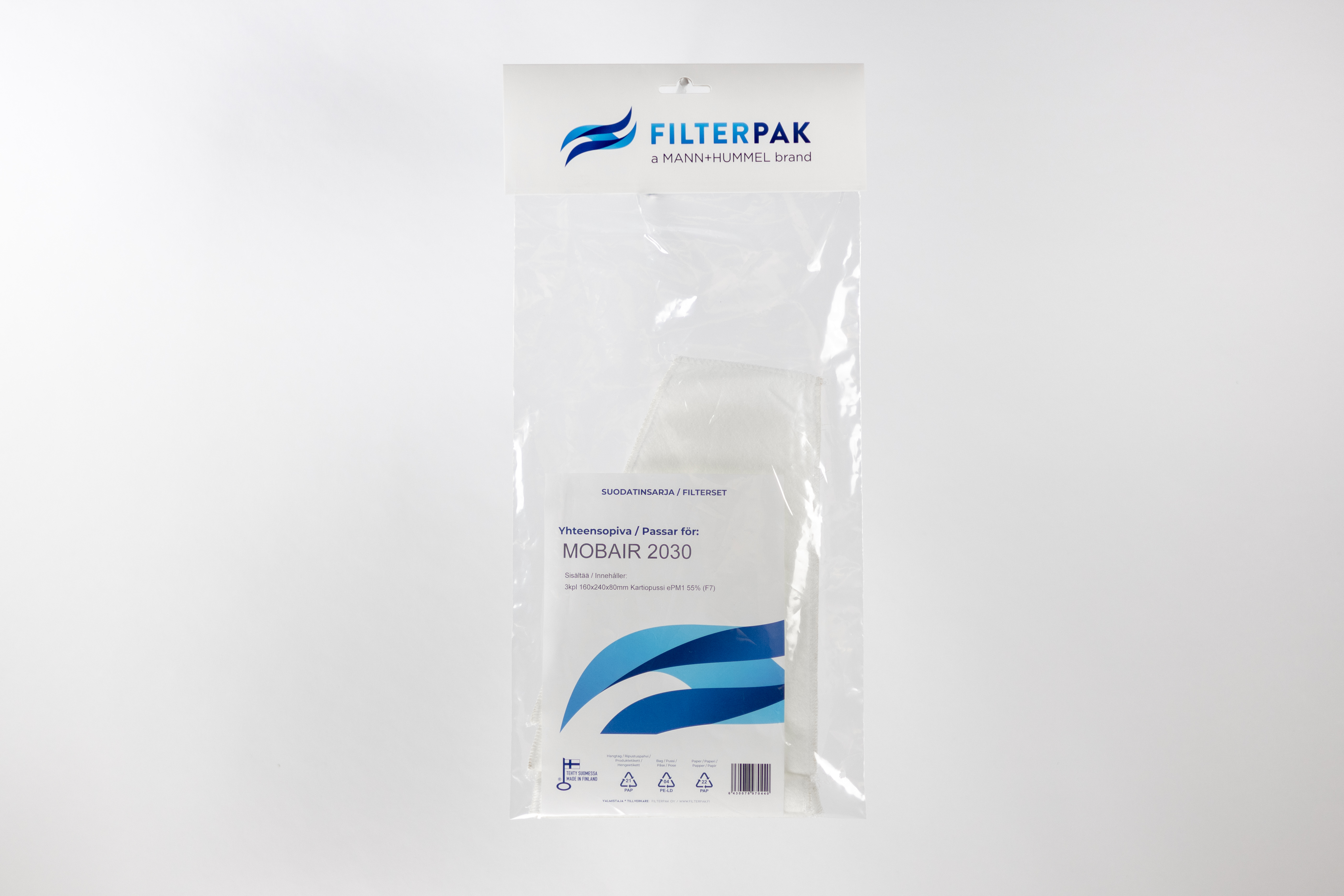 SUODATINPAKKAUS FILTERPAK MOBAIR 2030 3KPL