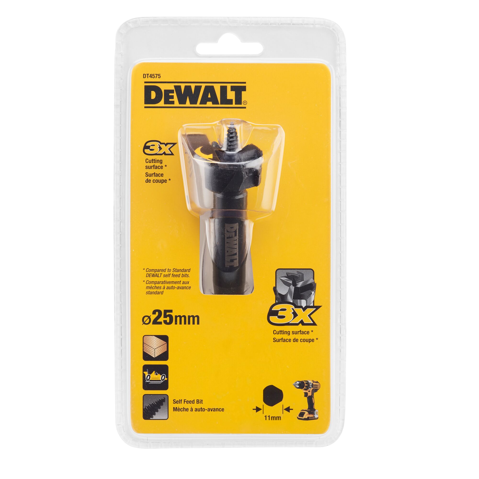 dewalt Borr self-feed dewalt dt4575 25mm