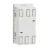 schneider electric Duct socket unica system+ 2xschuko duct so alu