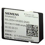 SINAMICS SD-CARD 512 MB tomt