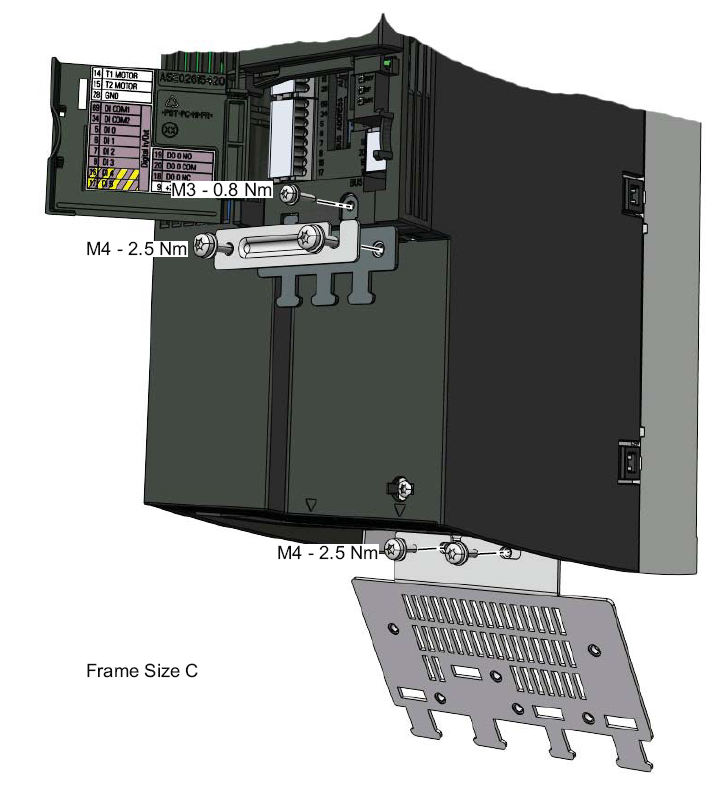 G120C EMC-TERMINERINGSKIT FS-C