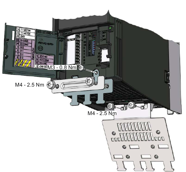 G120C EMC-TERMINERINGSKIT FS-B