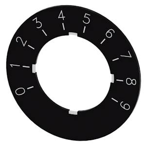 siemens Merkeplate potensiometer 1-10