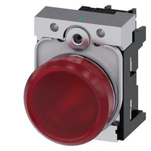 siemens Lampe med rød led 230v ac