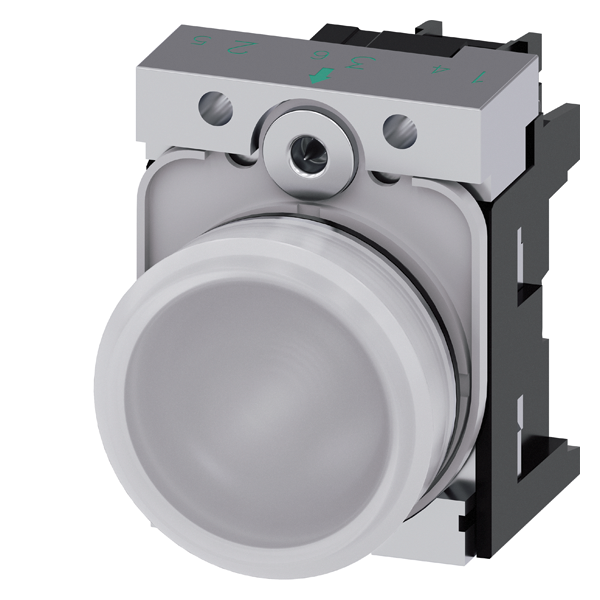 LAMPE MED HVIT LED 24V AC/DC