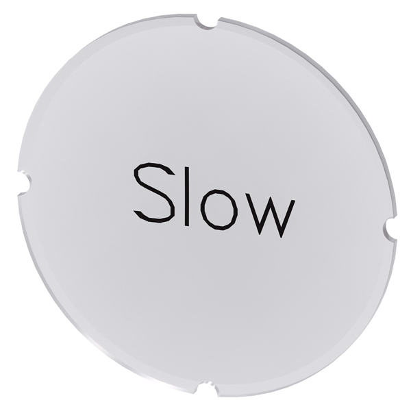 KLAR ETIKETT SLOW