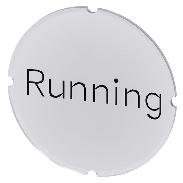 KLAR ETIKETT RUNNING