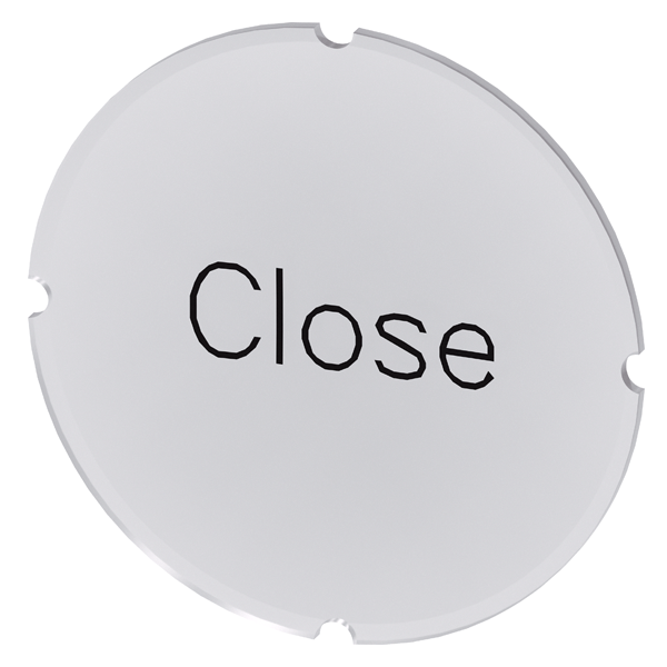 KLAR ETIKETT CLOSE