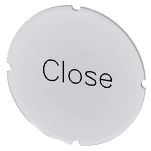 siemens Klar etikett close