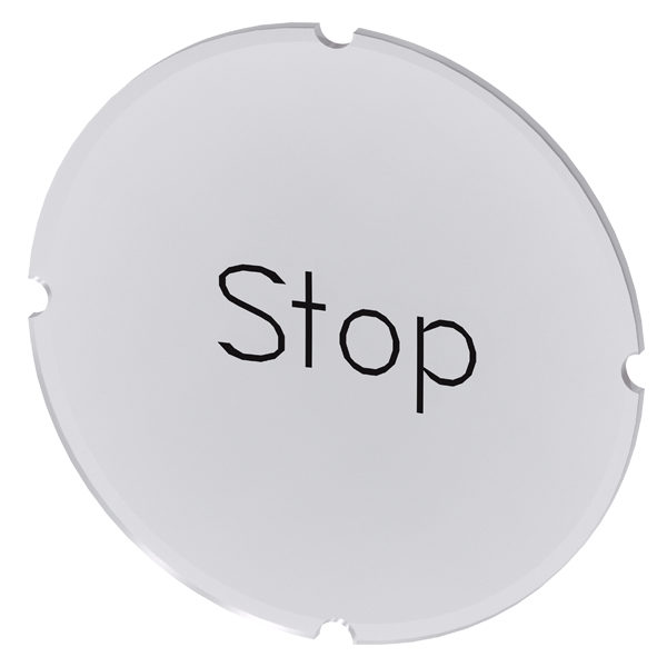 KLAR ETIKETT STOP