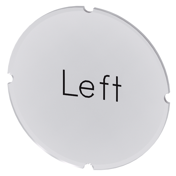 KLAR ETIKETT LEFT