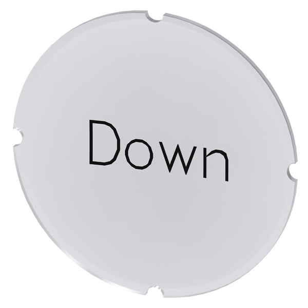KLAR ETIKETT DOWN