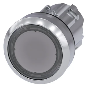 siemens Trykknapphode klar-metall