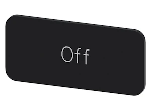 siemens Svart etikett, skrift: off