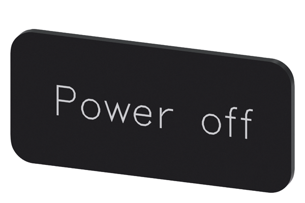 SVART ETIKETT: POWER OFF
