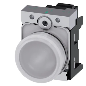 siemens Komplett signallampe hvit