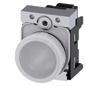 siemens Komplett signallampe hvit
