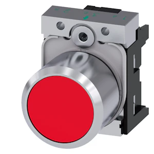 siemens Kompakt trykknapp-rød