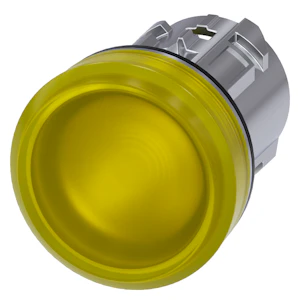 siemens Signallampehode metall - gul