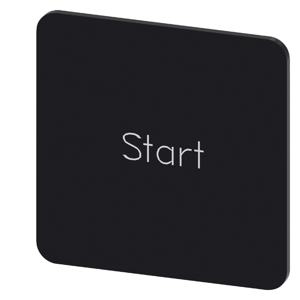 SVART ETIKETT, SKRIFT:START