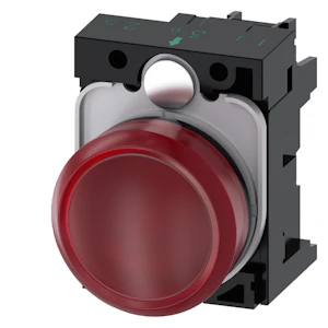 siemens Signallampe rød led 24v ac/dc