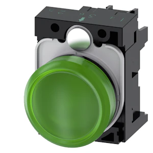 siemens Signallampe grønn led 230v ac