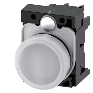 siemens Signallampe hvit led 230v ac