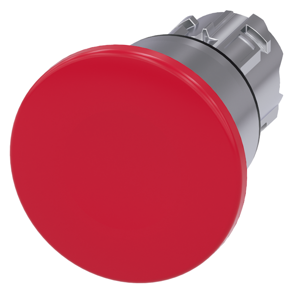 SOPPKNAPP RØD, 40MM DIAMETER