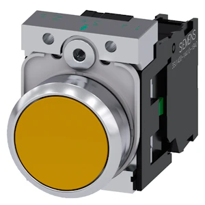 siemens Komplett trykknapp gul