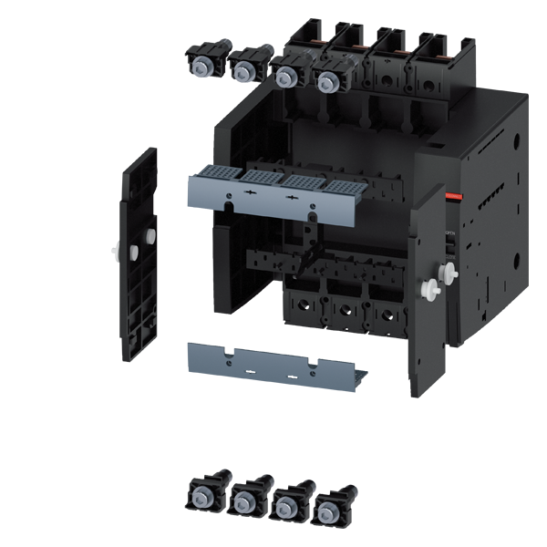DRAWOUT BASE, 4 POL, 3VA12