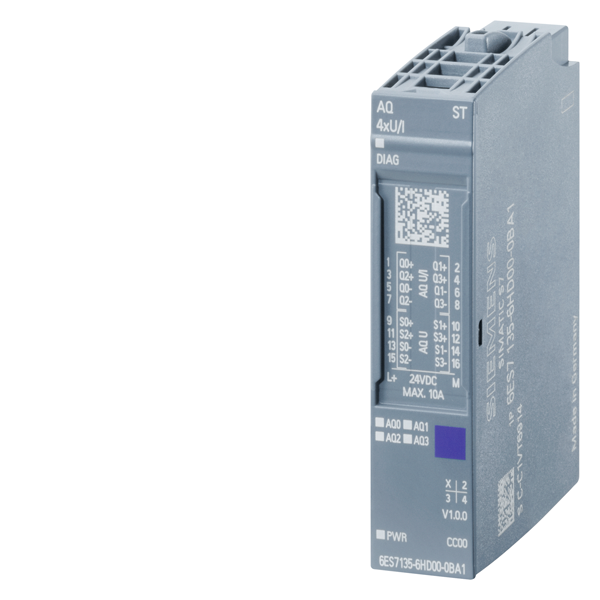 ET200SP, 4x Analog output