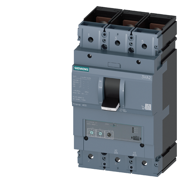 EFFEKTBRYTER 3VA23 250A 3P 55KA ETU860 B
