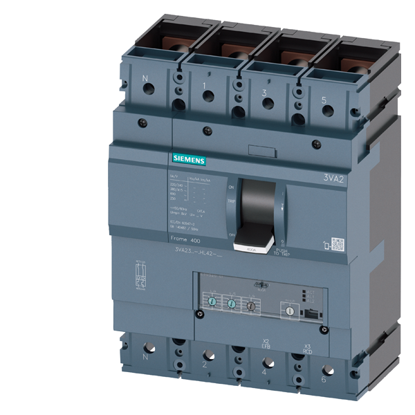 EFFEKTBRYTER 3VA23 250A 4P 55KA ETU320 B