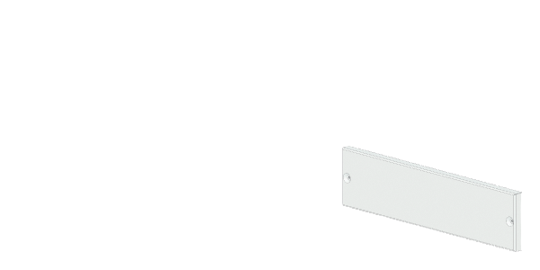 COVER FRONT,PE, IP4X H150/B600