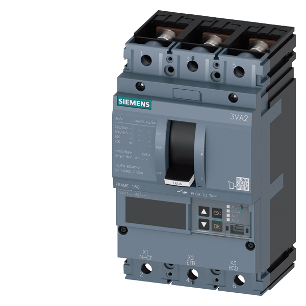 EFFEKTBRYTER 3VA21 25A 3P 55KA ETU850 B