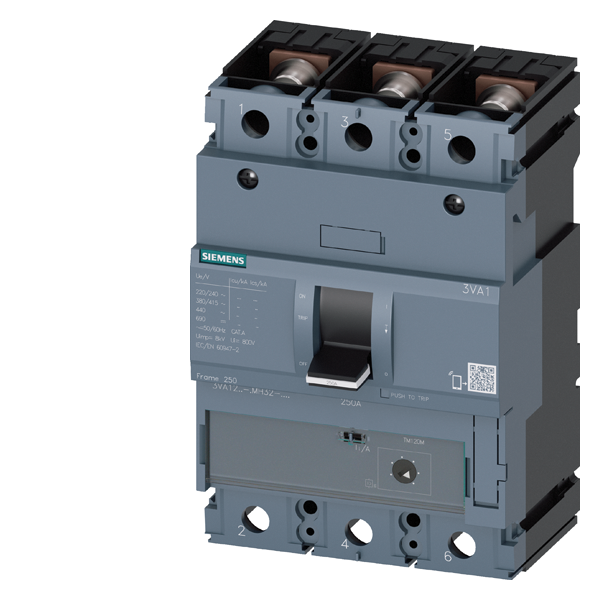 EFFEKTBRYTER 3VA1 160A 3P TM120M 70KA B