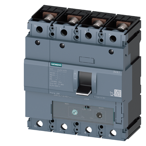 EFFEKTBRYTER 3VA12 55KA 4-P TM240 160A B